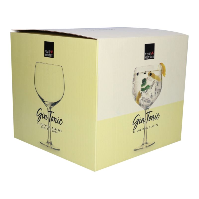 Royal Leerdam Gin Tonic glazen (65cl) - 4 stuks - Afbeelding 3
