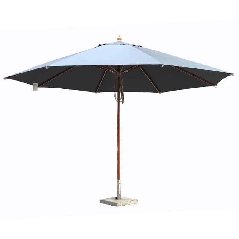 Quax Houtmast parasol (ø4m) met dubbele katrol - Afbeelding 2