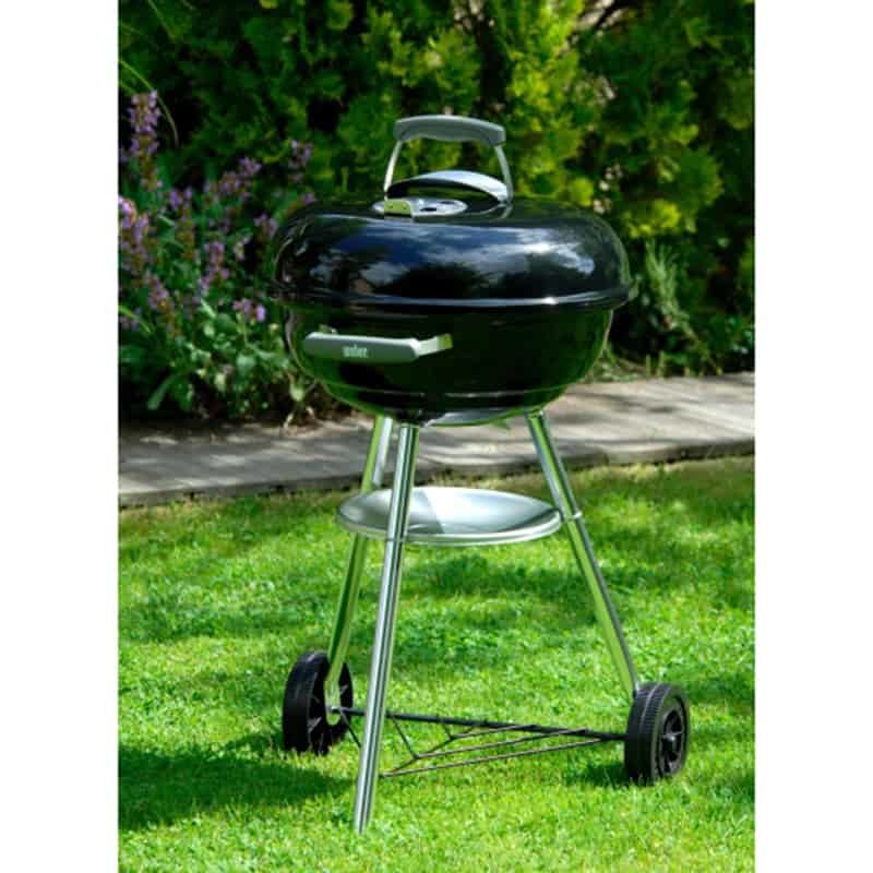 Weber Houtskoolbarbecue Compact Kettle ø47cm zwart - Afbeelding 2