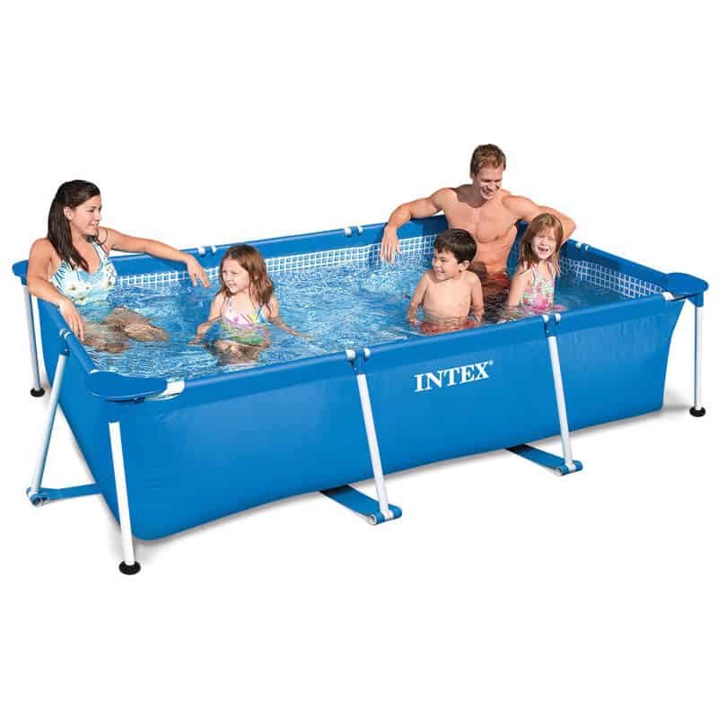 Intex Frame Zwembad (300x200xh75cm) blauw - Afbeelding 2