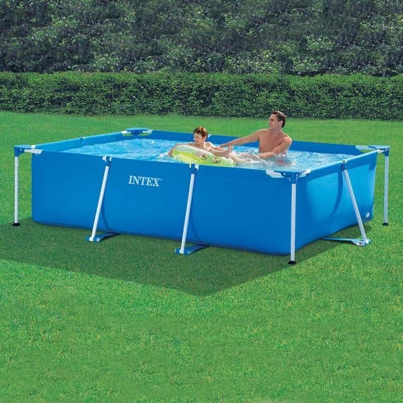 Intex Frame Zwembad (300x200xh75cm) blauw - Afbeelding 4