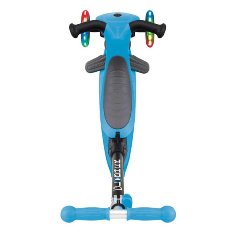 Globber Go-Up met lichten, plooibaar, pastel blauw - Afbeelding 6