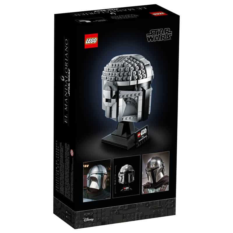 Lego Star Wars The Mandalorian helm (75318) - Afbeelding 8