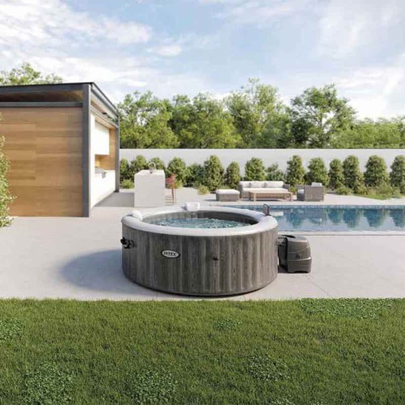 Intex Spa bubble set Greywood De Luxe 196xH71cm (4 pers) - Afbeelding 9