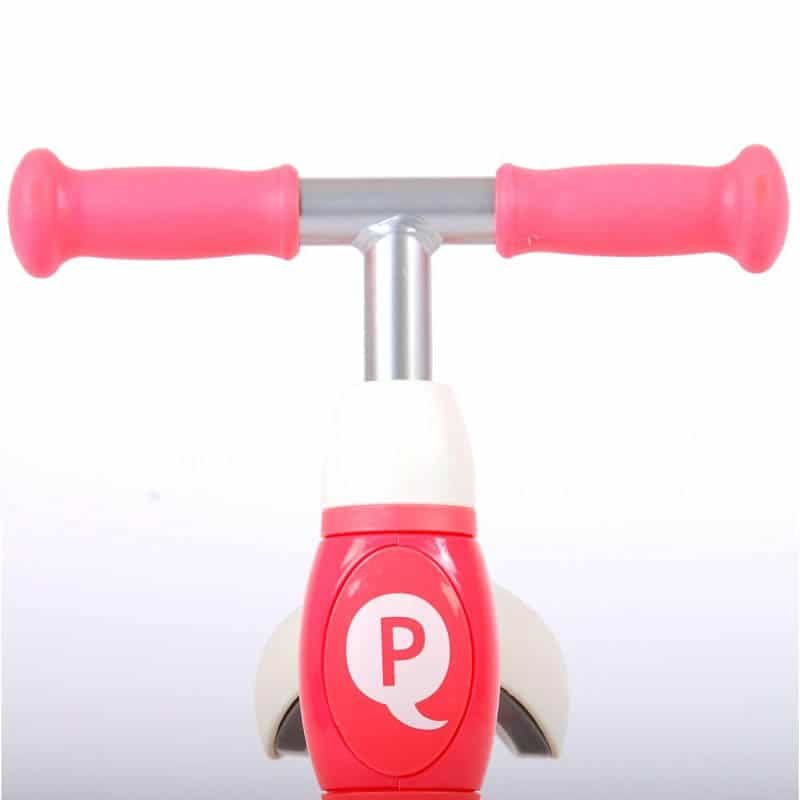 Qplay Loopfiets Cutey met 4 wielen - roze - Afbeelding 6