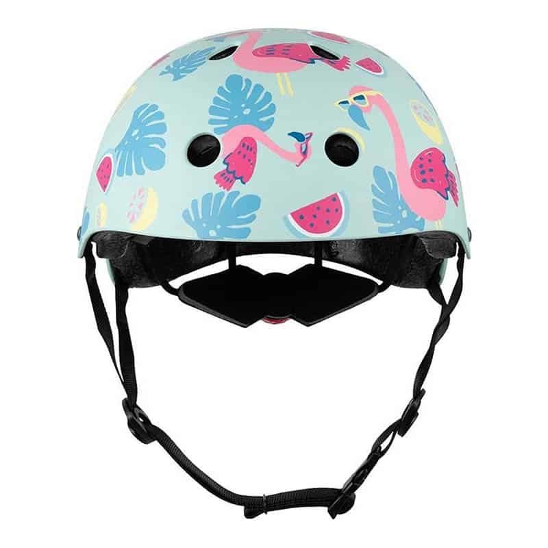 Maxxus Kinderhelm Flamingo (48-53cm) met LED-licht