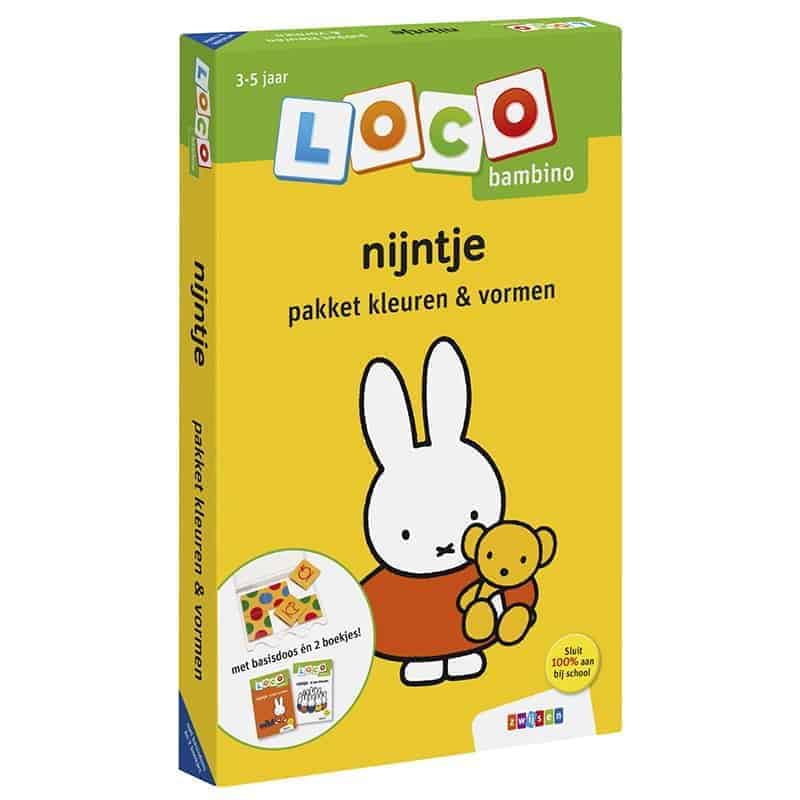 Loco bambino: Nijntje pakket kleuren & vormen