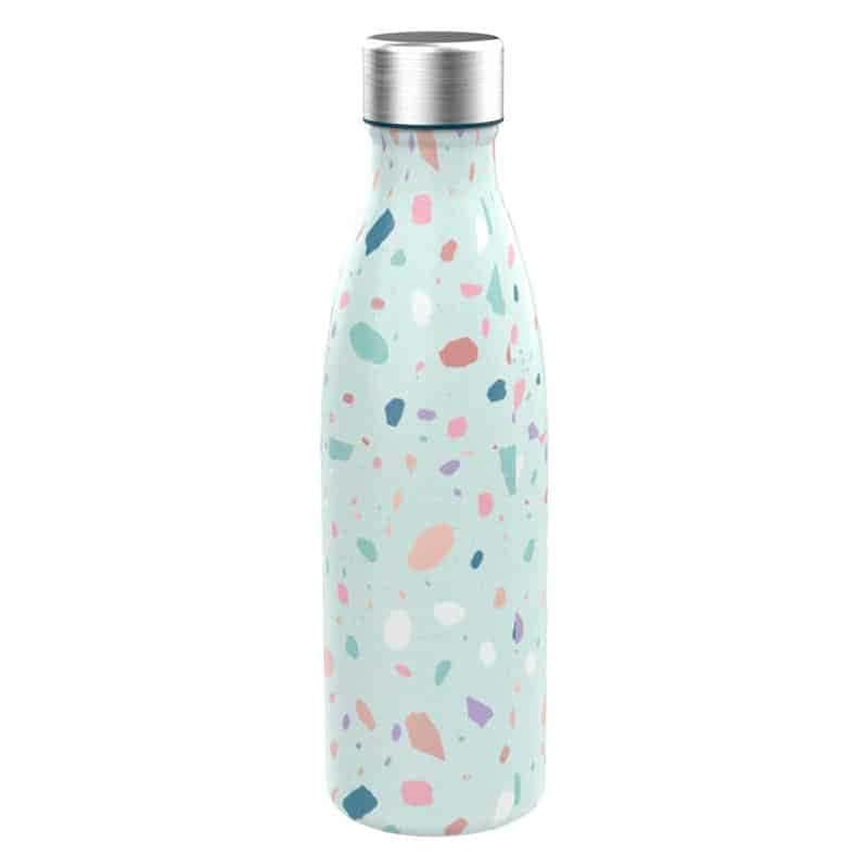 Waterfles Ultra (600ml) Terrazzo green