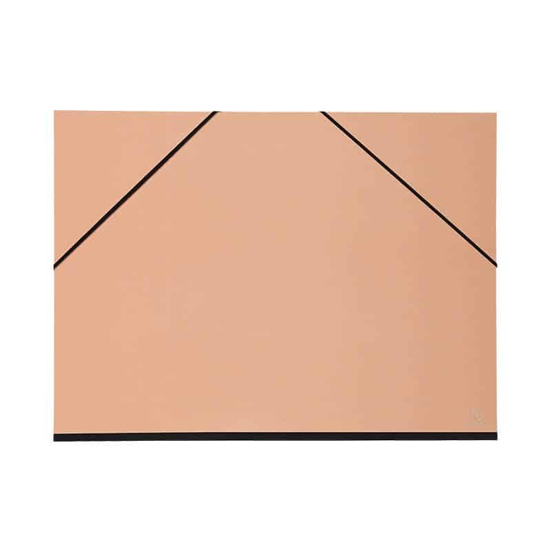Tekenmap karton met elastiek (52x72cm) pastel - Afbeelding 4