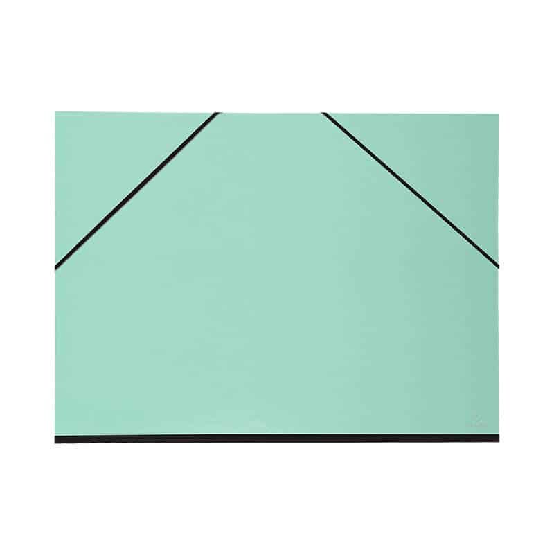 Tekenmap karton met elastiek (52x72cm) pastel - Afbeelding 3