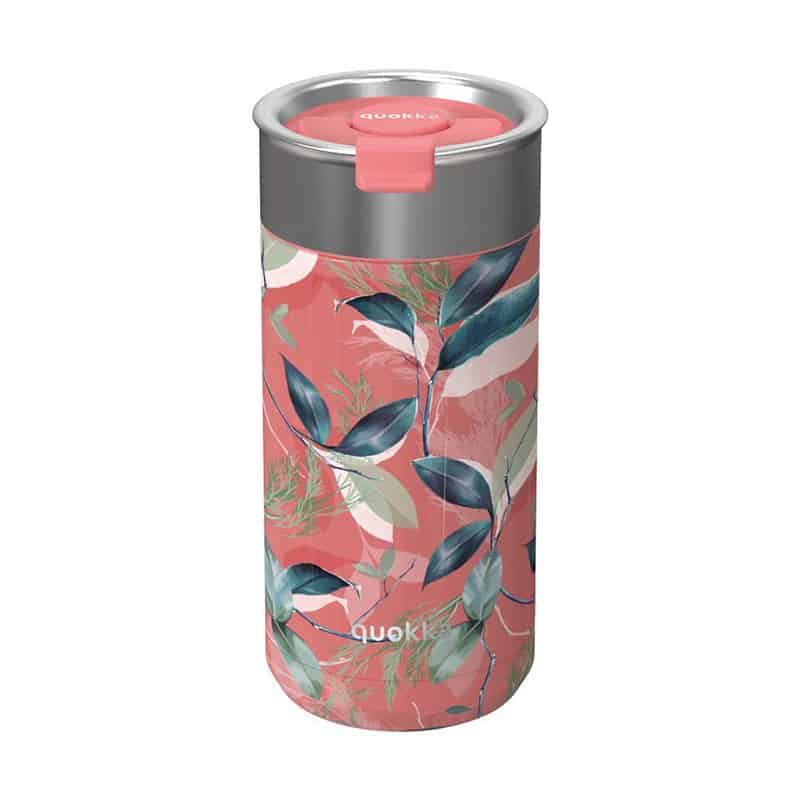 Quokka stainless steel isoleerbeker (400ml) exotic pink