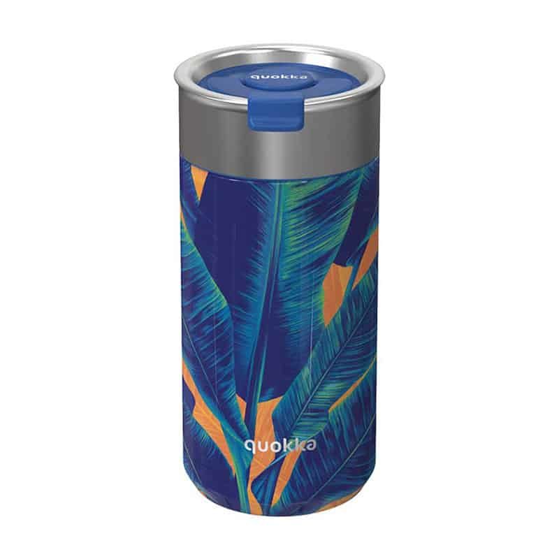 Quokka stainless steel isoleerbeker (400ml) blue jungle