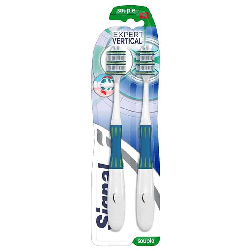Signal Tandenborstel Souple Expert verticaal X2 tandenborstel