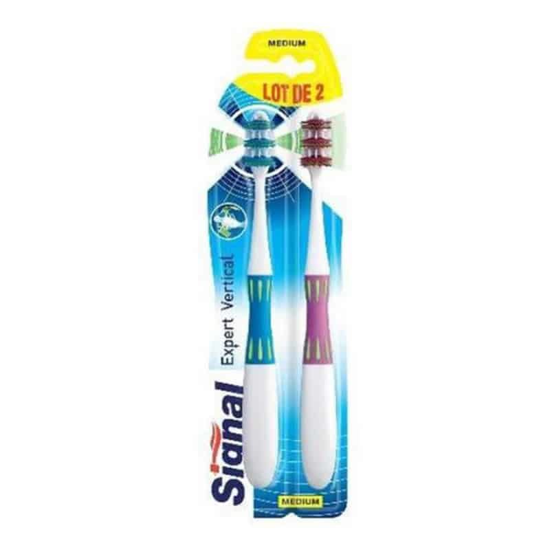 Signal Tandenborstel Medium Expert verticaal X2 tandenborstel