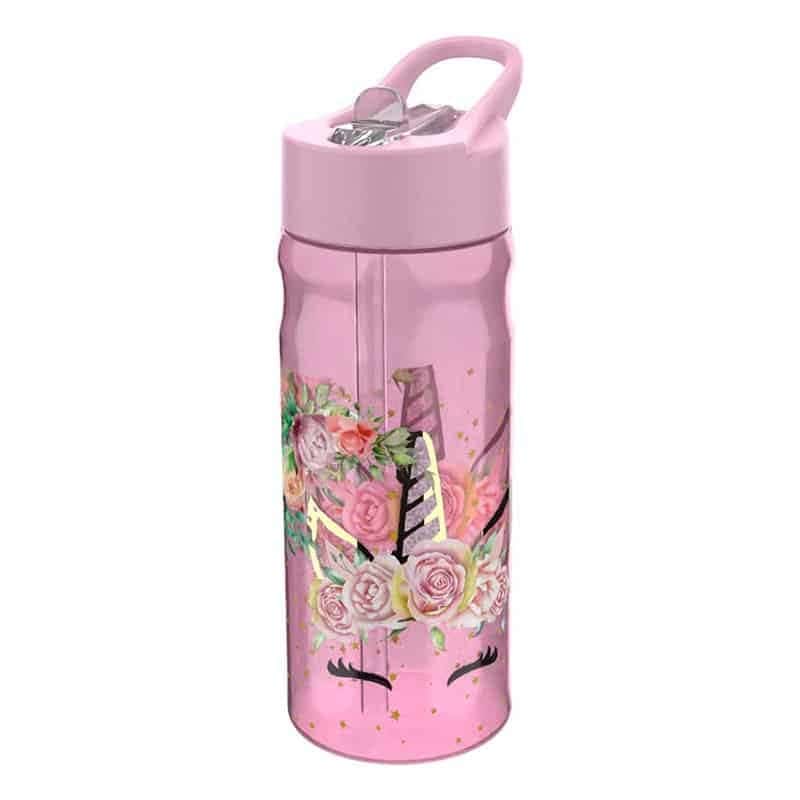 Lunch Buddies Sportfles (600ml) Unicorn Flower