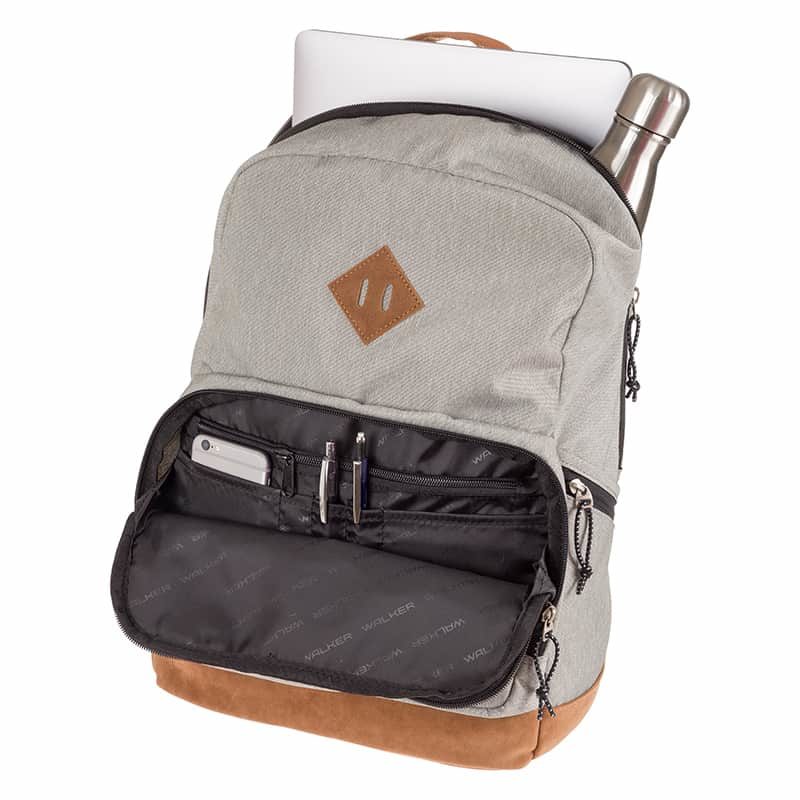 Walker Rugzak Pure Eco grey - Afbeelding 2