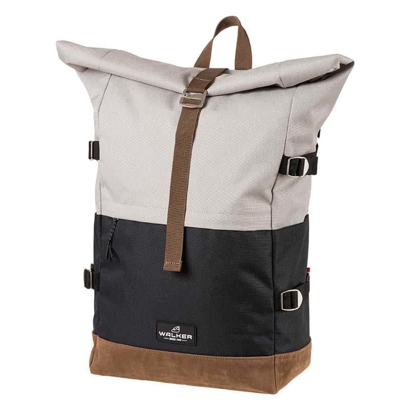 Walker Rugzak Roll-up two grey/antraciet