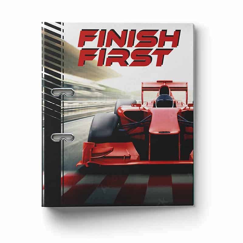 Racing Stripes ringmap (A4) Finish First