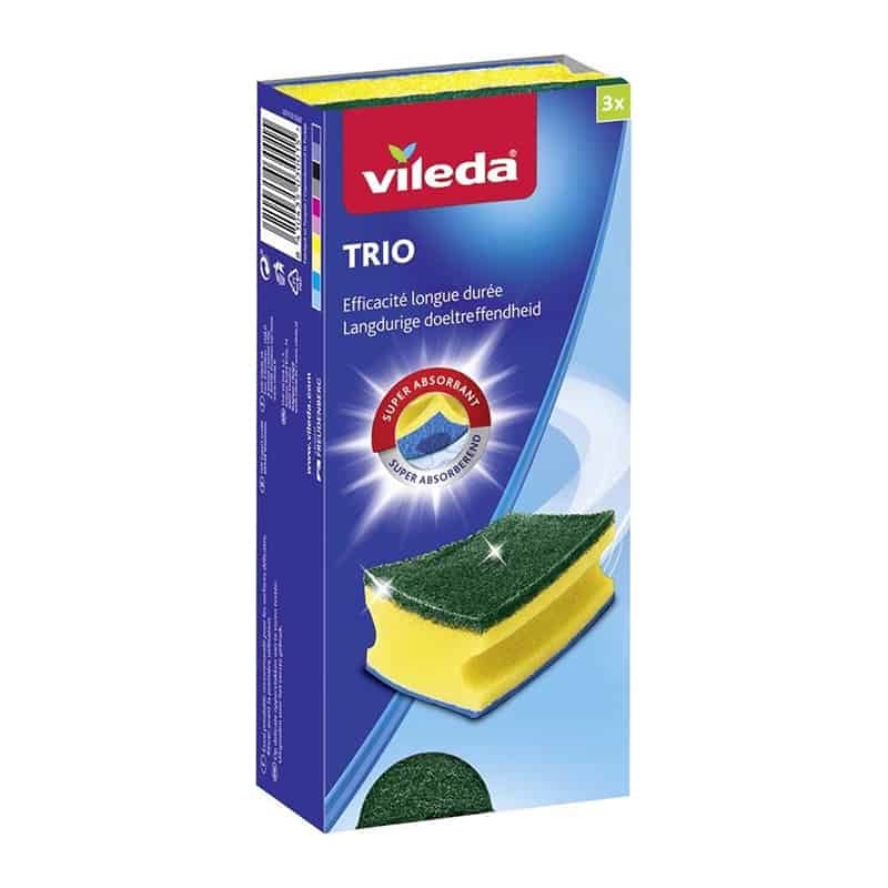 Vileda Schuurspons Trio (3 stuks)
