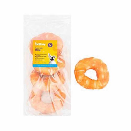 Boomy Select hide ring chicken (10cm) 400gr