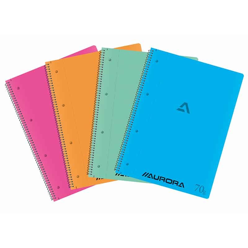 College Spiraalschrift (A4) gelijnd