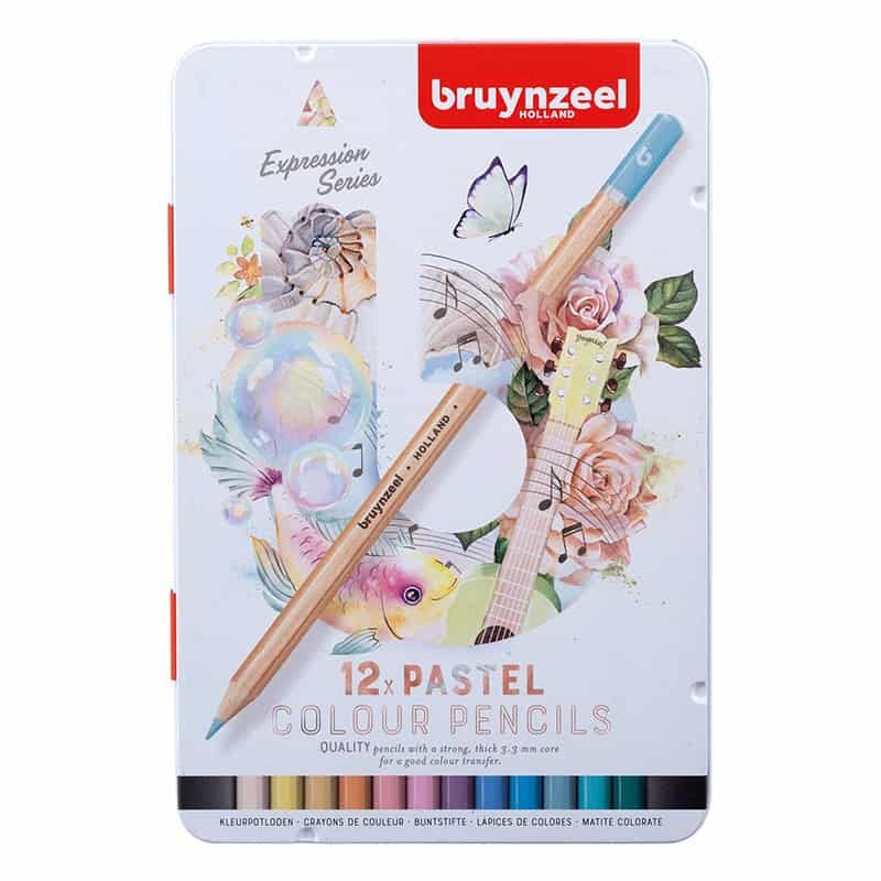 Bruynzeel Kleurpotloden (12 stuks) pastel