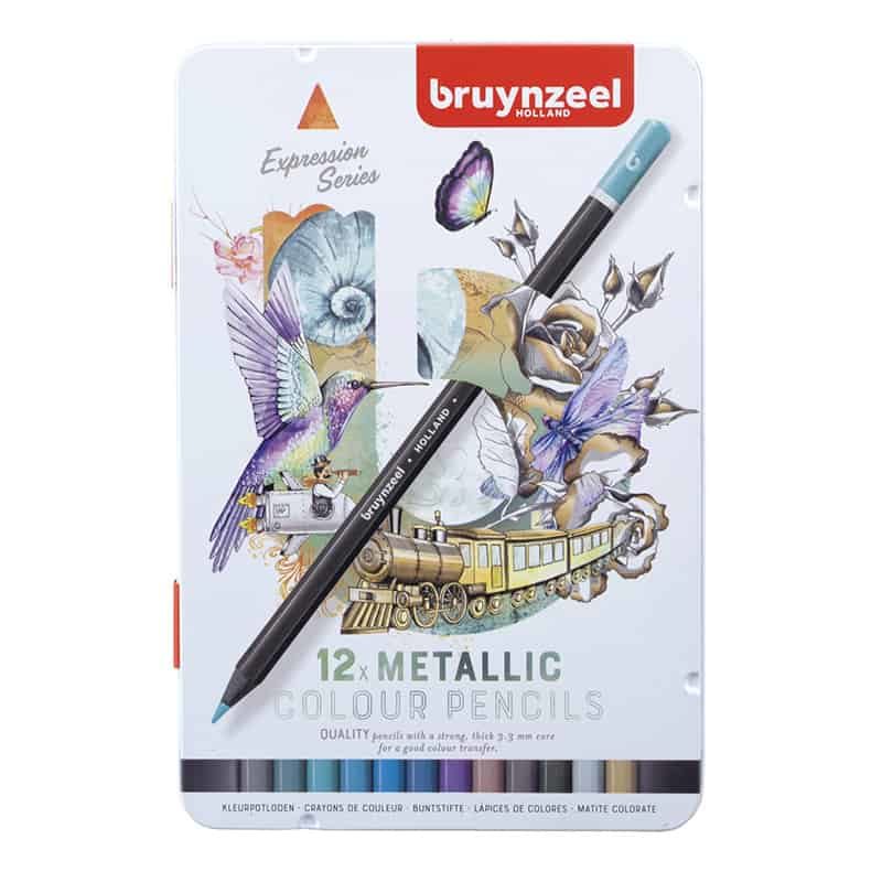 Bruynzeel Kleurpotloden (12 stuks) metalic
