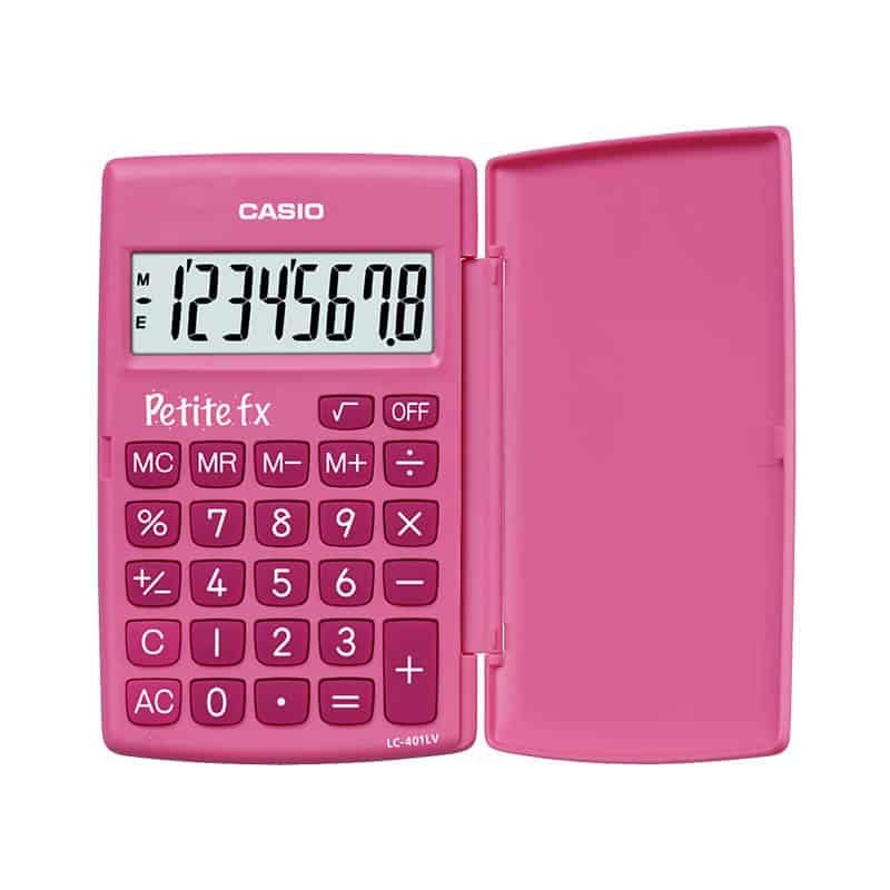 Casio wetenschap rekenmachine Petite Fix - rose