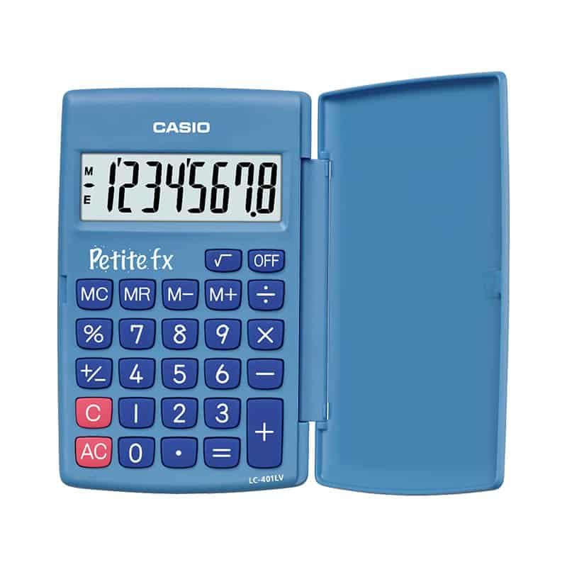 Casio wetenschap rekenmachine Petite Fix - blauw
