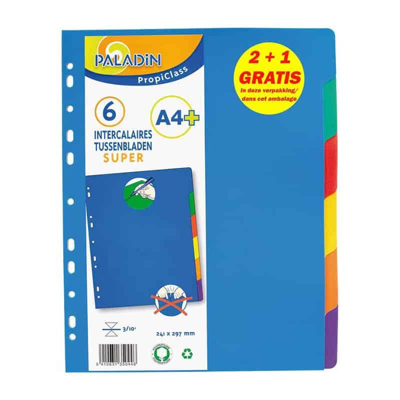 Index super 6 tabs 2+1 gratis