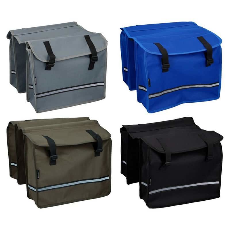 Dunlop Fietstas dubbel 600D 26L (36x30x112 cm) 4 ass. kleuren - Afbeelding 2