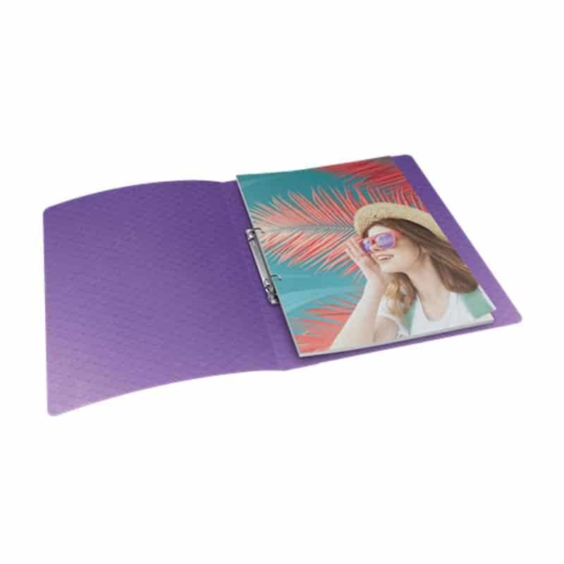 Esselte Ringmap PP soepel 25mm (A4) 2 ringen, lavendelkleur - Afbeelding 2