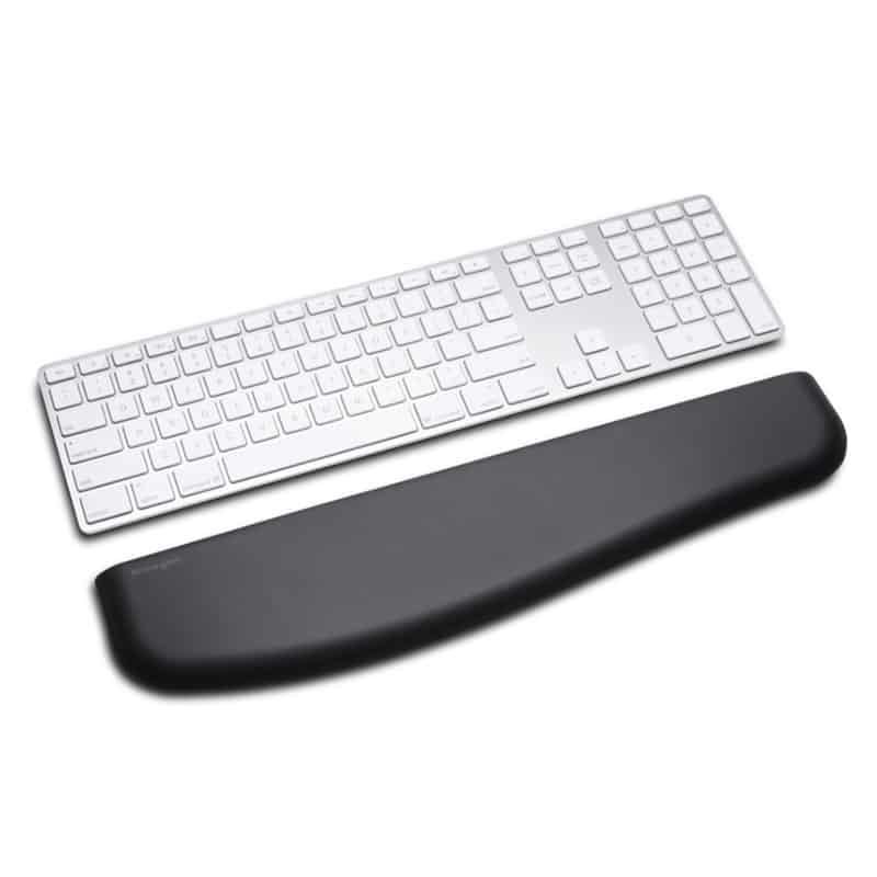 Kensington Ergosoft polssteun slim toetsenbord (zwart)