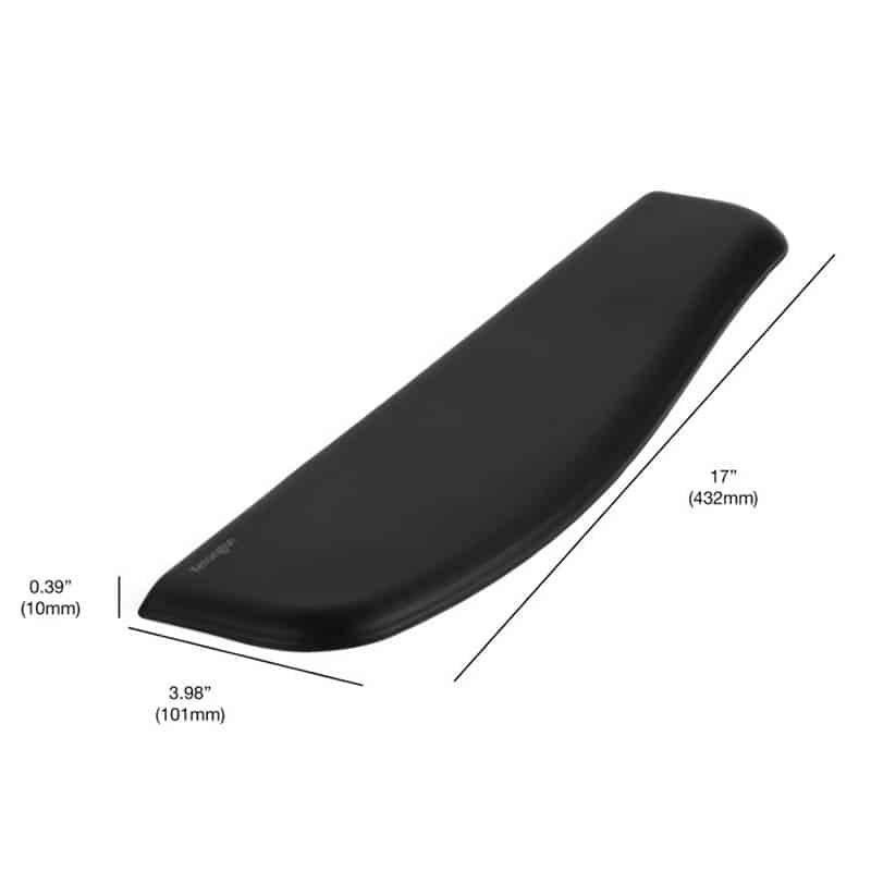 Kensington Ergosoft polssteun slim toetsenbord (zwart) - Afbeelding 3