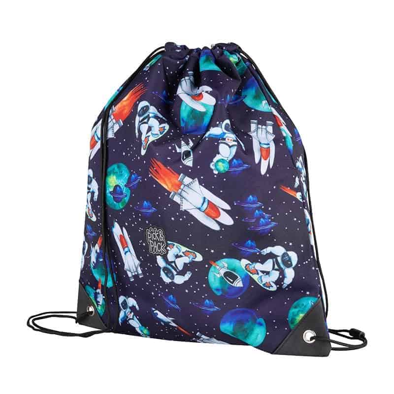 Pick & Pack Gymzak Space Sports (38x45cm) Navy - Afbeelding 2