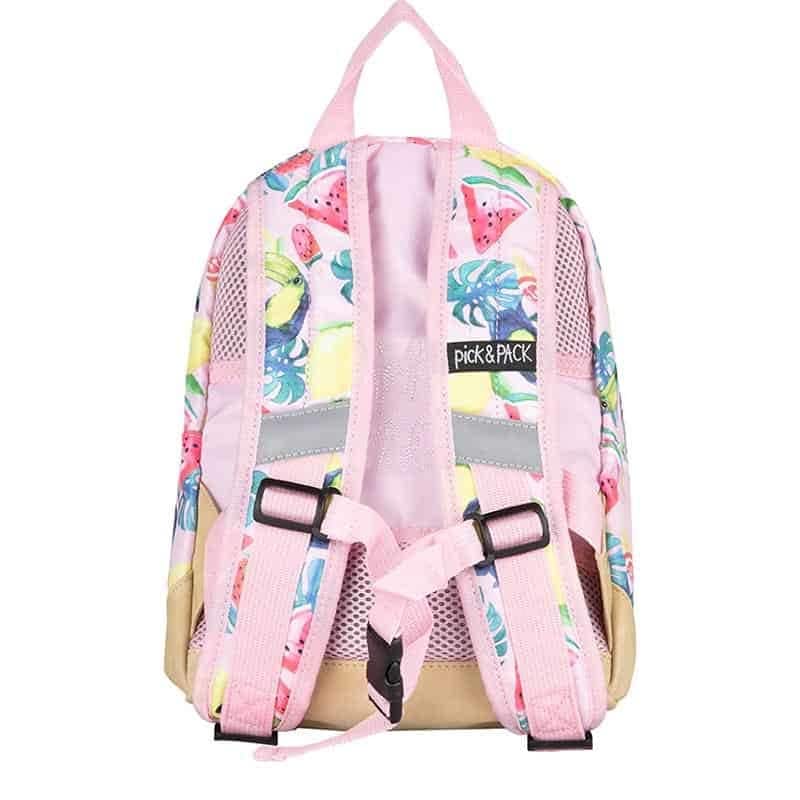 Rugzak Tropical Fruit (22x31x11cm) Soft pink - Afbeelding 6