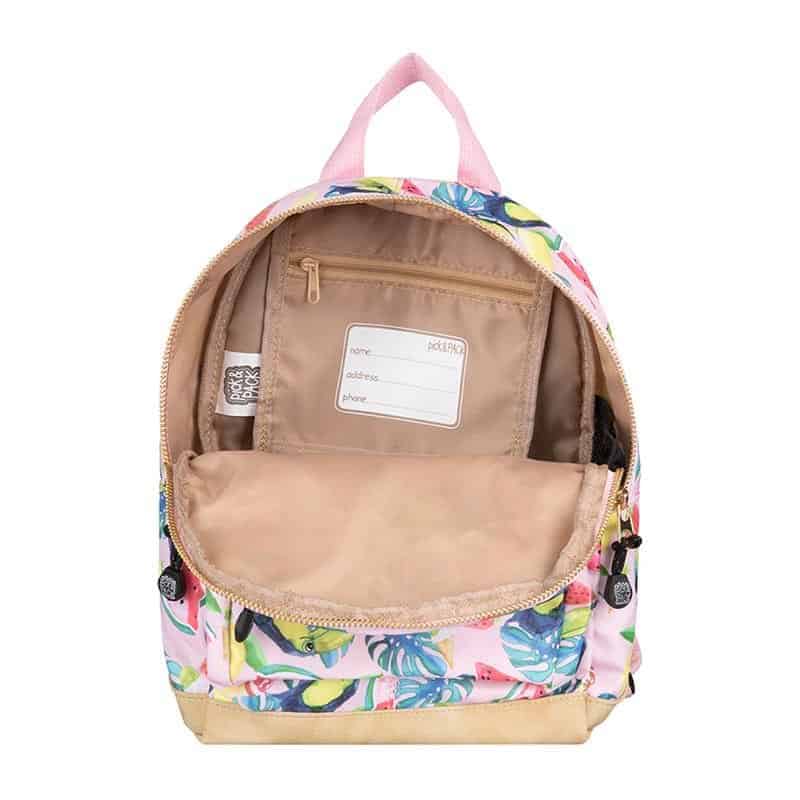 Rugzak Tropical Fruit (22x31x11cm) Soft pink - Afbeelding 5