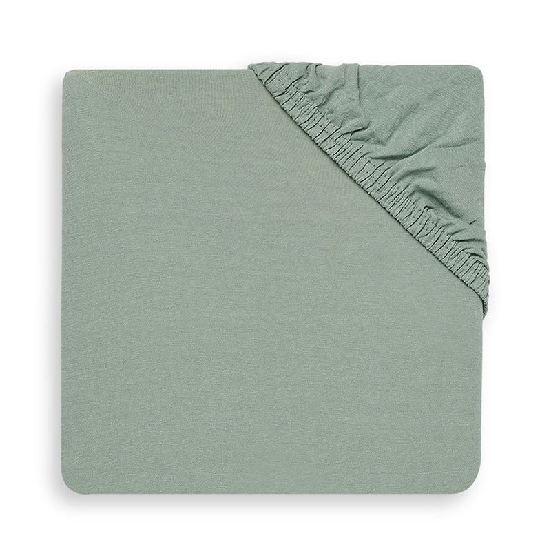 Jollein Hoeslaken (60x120cm) jersey ash green