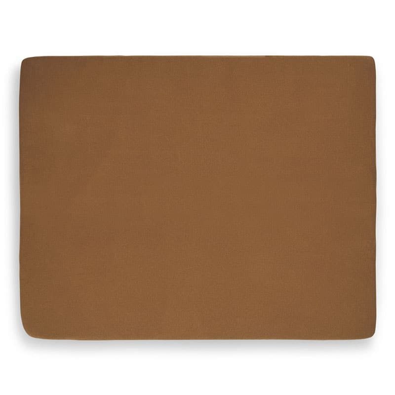 Jollein Hoeslaken (75x95cm) jersey caramel