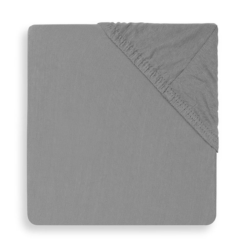 Jollein Hoeslaken (75x95cm) jersey storm grey - Afbeelding 3