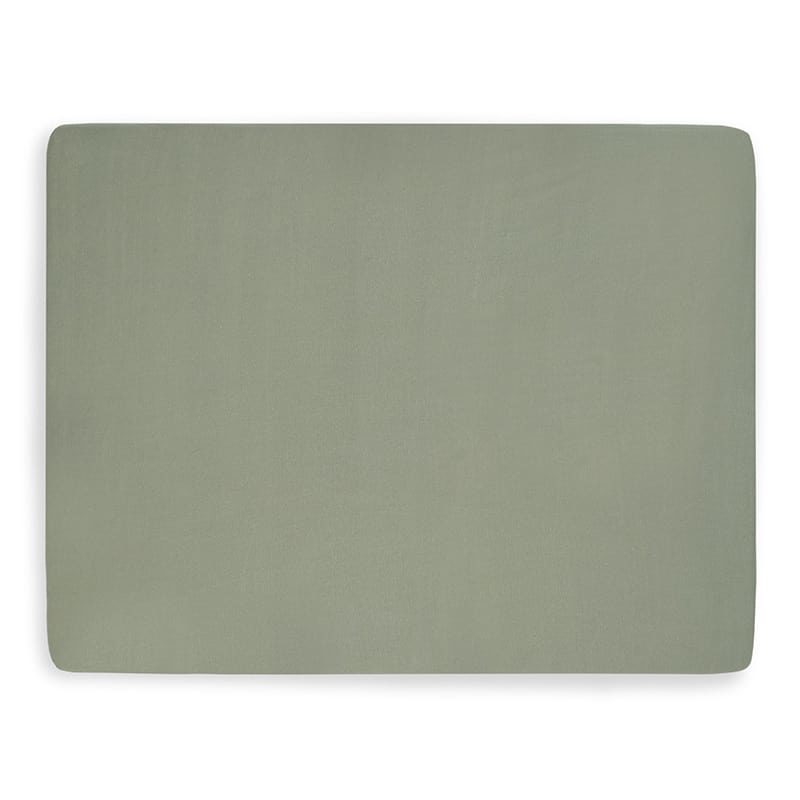 Jollein Hoeslaken (75x95cm) jersey ash green