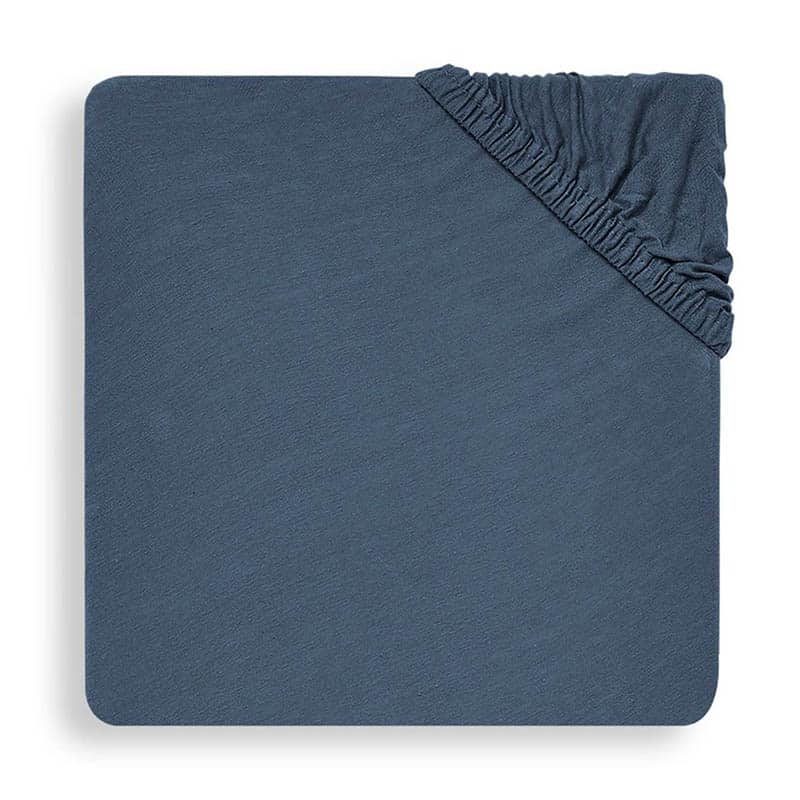 Jollein Hoeslaken (60x120cm) jersey jeans blue