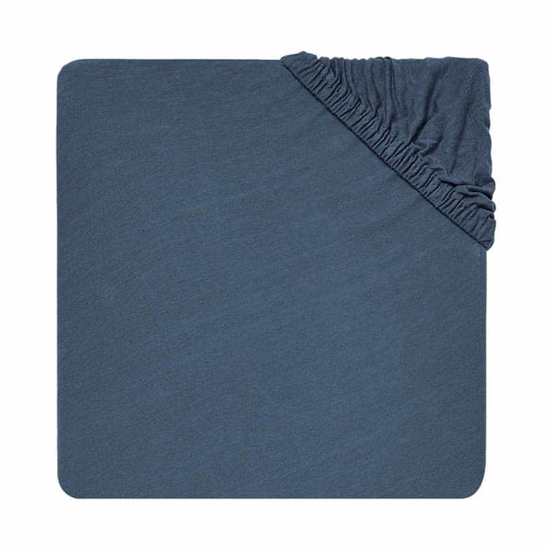 Jollein Hoeslaken (75x95cm) jersey jeans blue - Afbeelding 2