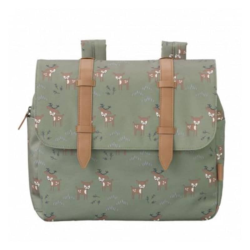 Fresk Boekentas Deer Olive