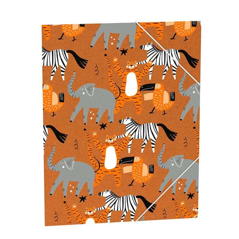 Lannoo Elastomap Oooh! Animals orange