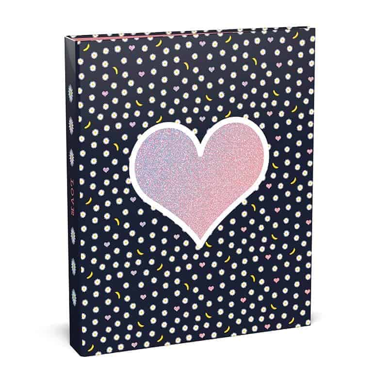 Lannoo Ringband Love Daisies big heart