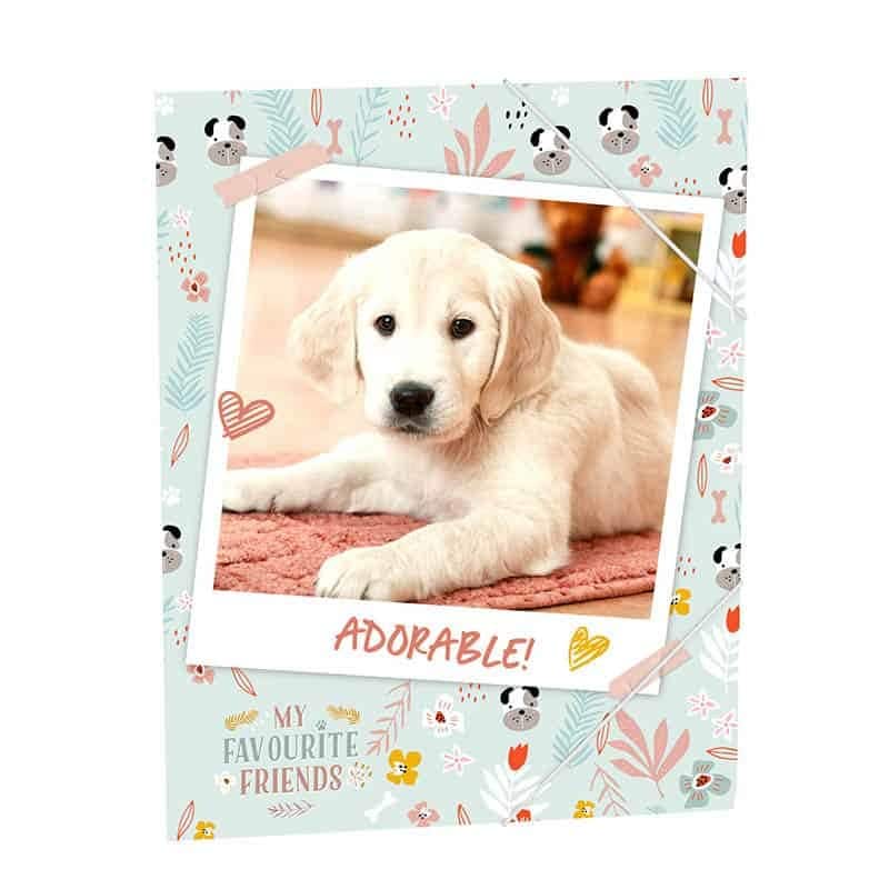 Lannoo Elastomap (A4) My Favourite Friends Dog