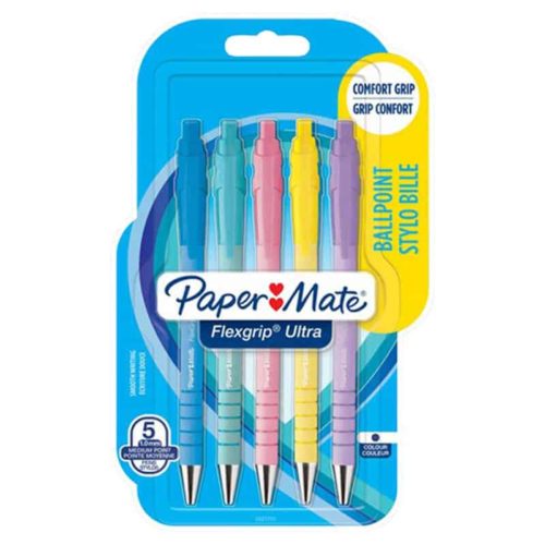 Papermate Flexgrip balpen pastel