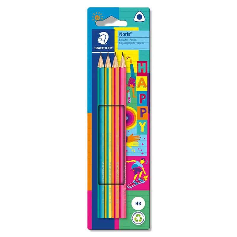 Staedtler Noris driekantig potlood (4 stuks)