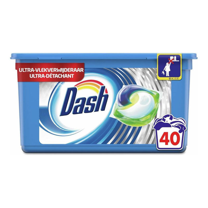 Dash Pods Platinum Ultra Vlekverwijderaar (40sc) 1088gr